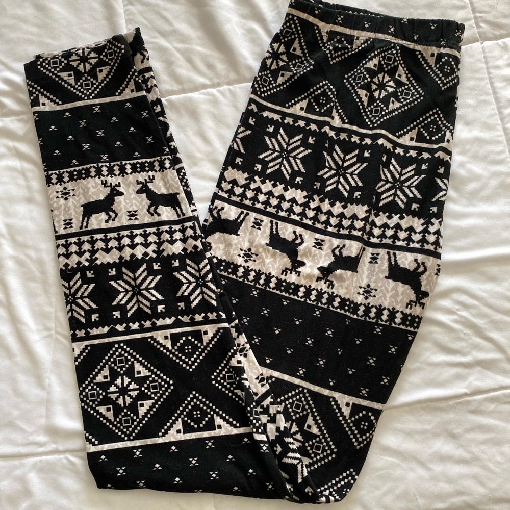 No Boundaries Patterned Leggings